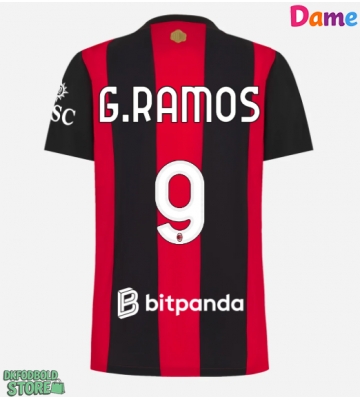 AC Milan Goncalo Ramos #9 Replika Hjemmebanetrøje Dame 2026-27 Kortærmet